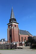 Vue de l'église Saint-Médard.