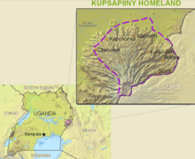 Location of the Sebei People in Mt. Elgon.