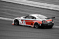 Der Nissan GT-R von Wendlinger/Moser in Silverstone 2010