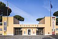 Image 1Entrance to Cinecittà in Rome, the largest film studio in Europe (from Culture of Italy)