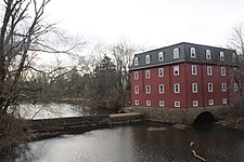 The Kingston Mill with Lake Carnegie