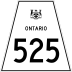 Highway 525 marker