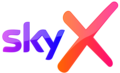 Logo di Sky X utilizzato dal 2019 al 2020