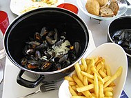 Belgian moules-frites