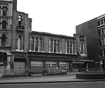 Het metrostation in 1977.