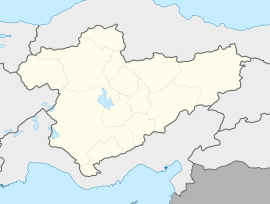 Uçhisar is located in Turkey Central Anatolia