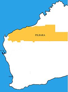 Pilbara – Localizzazione