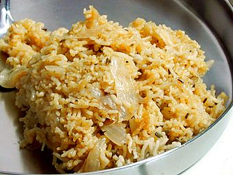 Πιλάφι από το Σιντ (Sindhi pulao), Πακιστάν.