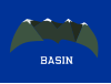 Flag of Basin, Wyoming