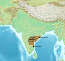 Description de l'image Map_of_the_Kakatiyas.png.