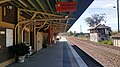 Platform covered area, looking south