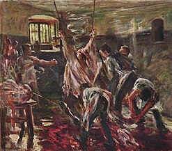 Lovis Corinth: In the Slaughterhouse