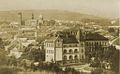 Historická fotografia – Pohľad na mesto z Hradného vrchu