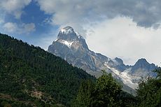 Ushba mendia, Georgian