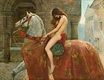 Lady Godiva door John Collier, ca. 1898