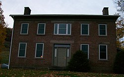 The Booth Homestead, built 1843