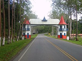 Entrada da cidade