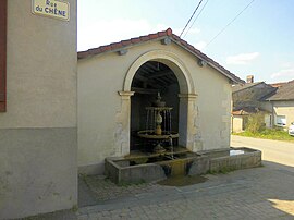 The wash house in Pleuvezain