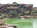 A tank at Badami in Karnataka