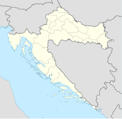 Široka Kula massacre is located in Croatia