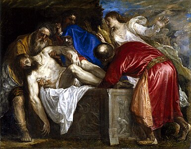 The Entombment, by تیسین