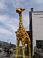 Girafe en lego au Legoland Discovery Centre de Duisburg avant son déménagement.