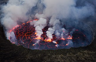 Lava lake