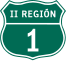 Route 1 shield}}