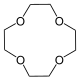 Formula chimica di 12-corona-4