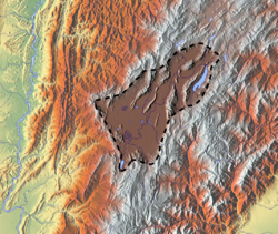 Trincheras Formation is located in the Bogotá savanna