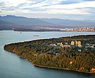 Ariel view of UBC