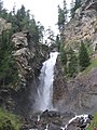 Una delle cascate di Saènt