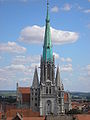 Mühlhäuser Marienkirche aus Travertin