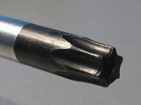 Torx-Schrauben­zieher (Spitze)