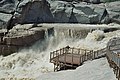 Die Augrabieswaterval in volle vloed.