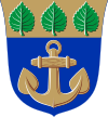 Brasão oficial de Mariehamn