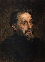 Ritratto dell'artista Grigory Myasoyedov (1883).