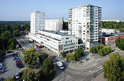 Näsbyparks centrum