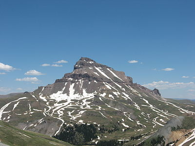 6. Uncompahgre Peak is the highest peak of the San Juan Mountains and the sixth-highest peak of the Rocky Mountains.