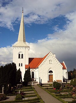 Anderslövs kyrka i augusti 2010.