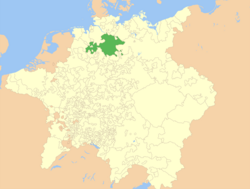 Brunswick–Lüneburg in 1648