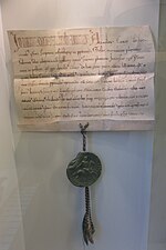 Oorkonde waarmee de graaf aan Hasselt het Luiks recht toekende (1232)