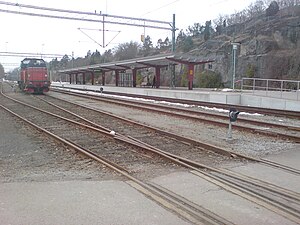 Karlshamn station.