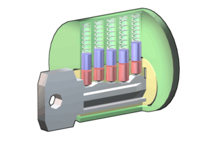 Pin tumbler lock