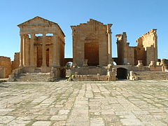 Capitoliu de Sbeitla.