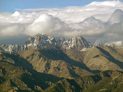 7. Crestone Peak is the highest peak of the Crestones and the seventh-highest peak of the Rocky Mountains.