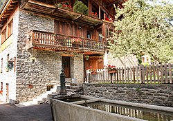 Skyline of Sainte-Foy-Tarentaise