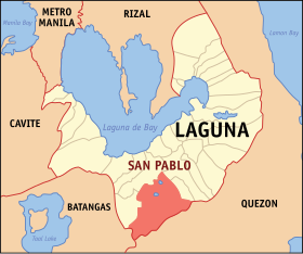 Mapa a pakabirukan ti San Pablo