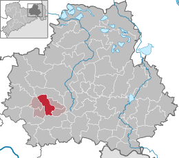 Pulsnitz – Mappa