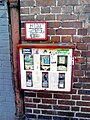 Spielwaren- und Kaugummiautomat in Hamburg-Wandsbek, 2018